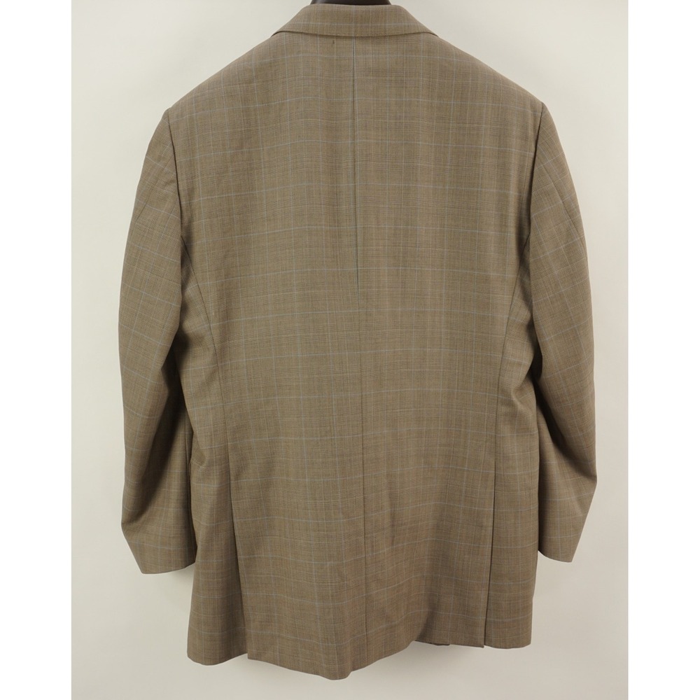 Holland & Sherry Saville Row Bespoke Suit Prince of Wales Super 130s 46R 38W - Picture 2 of 10
